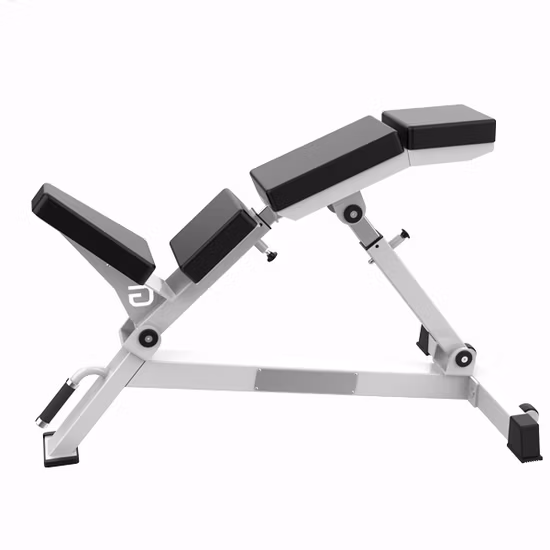 High Quality Steel Tube Flat Bench Adjustable Dumbbell Exercise Chair for Home Fitness Commercial Use Chest Muscle Workout Rack 