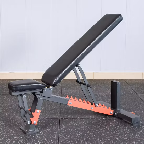 Custom Fitness Flat Dumbbell Bench Workout Bench Adjustable Exercise Commercial Gym Weight Bench 
