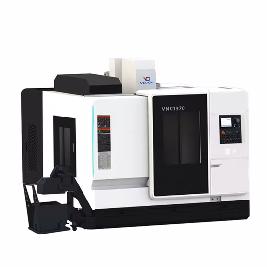 Centro di lavoro funzionale a 5 assi, fresatrice CNC direttamente dalla fabbrica, prezzo basso, alte prestazioni Vmc1370