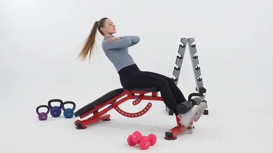 Macchine per palestra fitness commerciale Panca piana per allenamento della forza